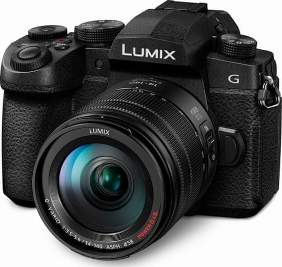 Panasonic Lumix G90 fotoaparat + 14-140 mm objektiv