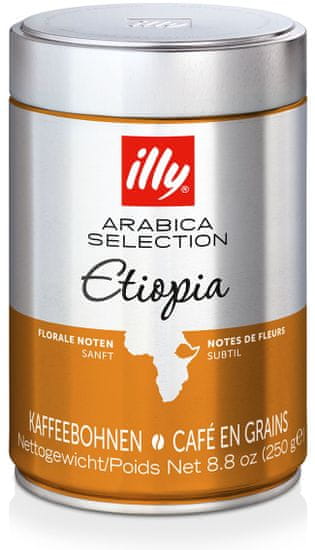 illy kava v zrnu Monoarabica Etiopia, 250 g