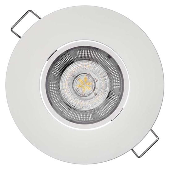 Emos LED Exclusive stropna svetilka, bela, topla bela (8 W)