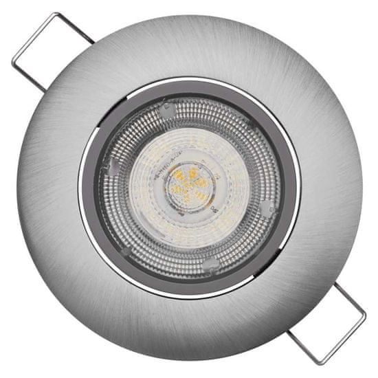 Emos LED Exclusive stropna svetilka, srebrna, nevtralno bela (5 W)