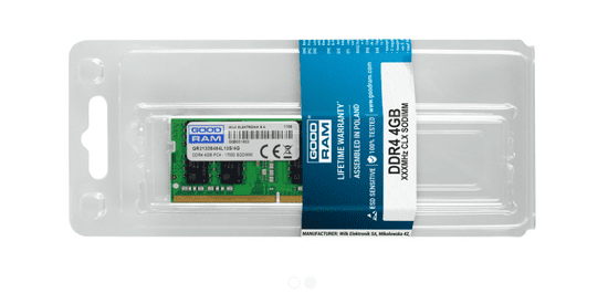 GoodRam RAM za prenosnik SODIMM, DDR4, 4GB, 2133MHZ (500109)