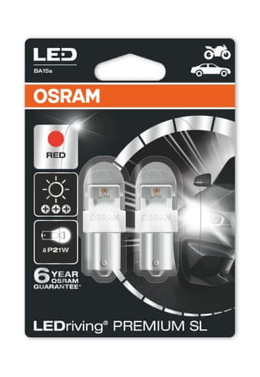 Osram žarnica LED/2W/12V/BA15S 4K, 2 kosa