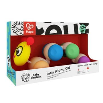 Hape Baby Einstein Gosenica z vlečno vrvico