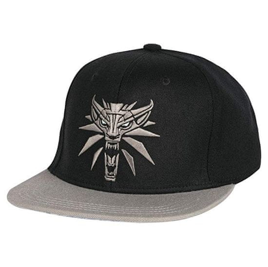 J!nx The Witcher 3 Eredin Stretch Fit Hat, kapa s šiltom, črno siva