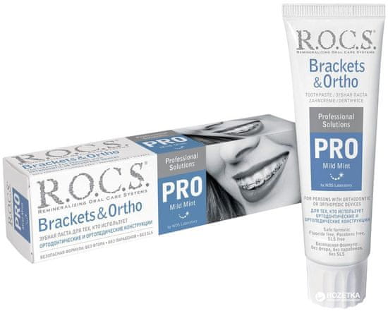 R.O.C.S. Pro Brackets & Ortho zobna pasta