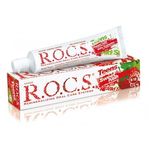 R.O.C.S. Teens Wild Strawberry zobna pasta