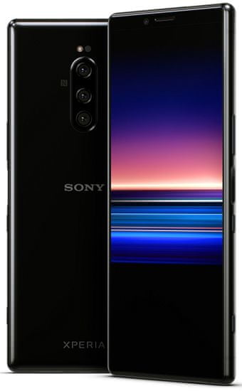 Sony Xperia 1, Dual SIM, 6GB/128GB GSM telefon, črn