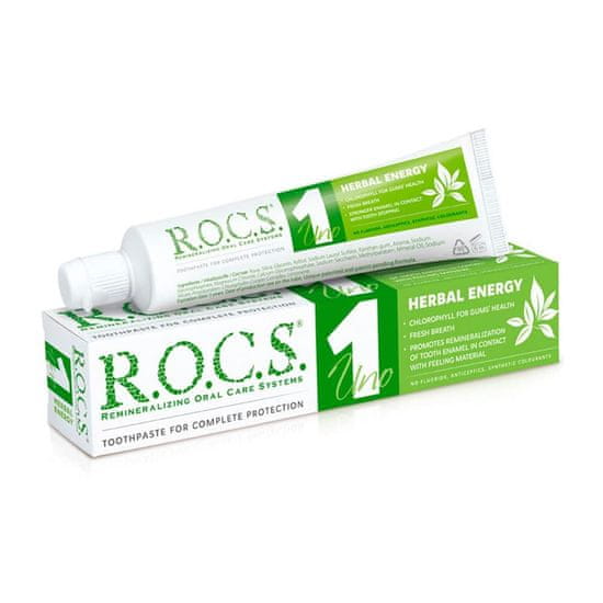 R.O.C.S. Uno Herbal zobna pasta