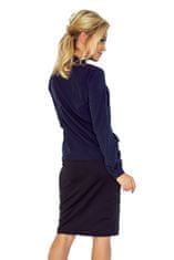 Numoco Ženska bluza 140-4, temno modra, XL