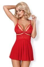 Obsessive Ženski erotičen top 838-BAB red, rdeča, L/XL