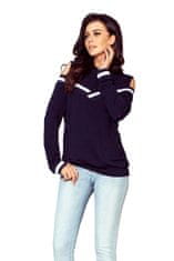 Numoco Ženska bluza 223-1, temno modra, XL