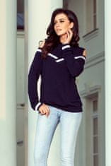 Numoco Ženska bluza 223-1, temno modra, XL