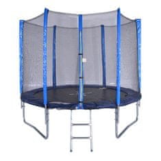 Spartan trampolin + mreža + lestev, 250cm