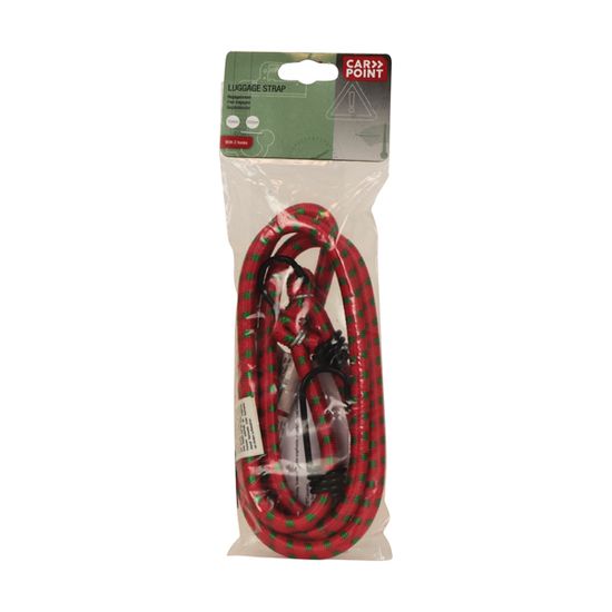 CarPoint elastična vrv, kavelj 10mm, 150cm, SLG/G