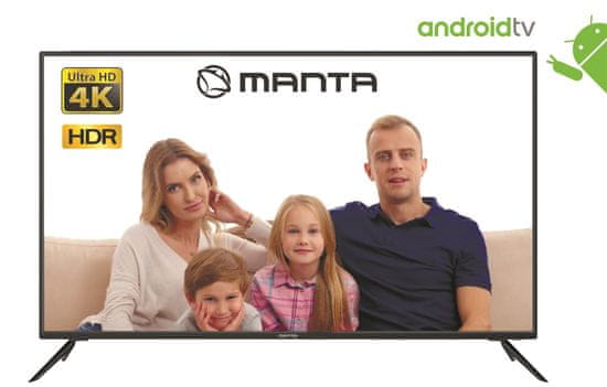 Manta 4K-UHD LED televizor 50LUA29E, Android, Smart, HDR, WiFi