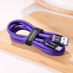 BASEUS Super Charge kabel za hitro polnjenje Type-C 40 W/QC 3.0/1 m, vijoličen CATSU-C09