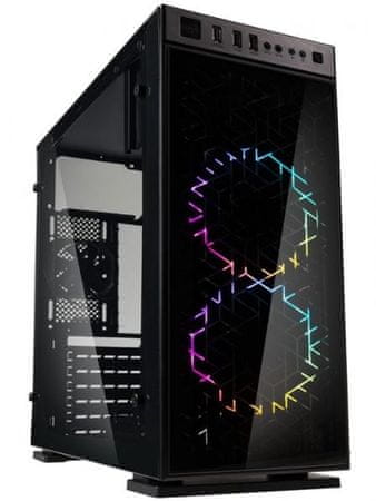 Kolink Inspire K1 ATX RGB osvetljeno ohišje, črno