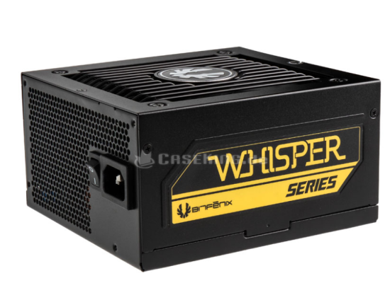 BitFenix napajalnik Whisper M 80 Plus Gold, modularni, 850 W