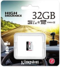 Kingston High Endurance spominska kartica Micro SDHC, 32 GB (SDCE/32GB)