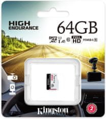 Kingston spominska kartica Micro SDXC 64GB SDCE/64GB High Endurance