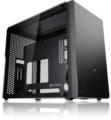 Raijintek Ophion M Evo TGS, Micro-ATX ohišje, črno