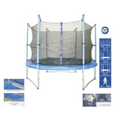 Spartan zaščitna mreža za trampolin, 305cm - odprta embalaža