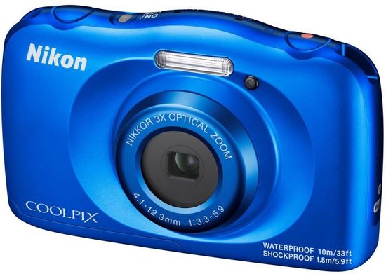 Nikon Coolpix W150, digitalni fotoaparat modra - Odprta embalaža