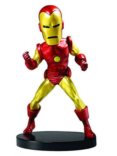 NECA Marvel classic-head knocker-Iron man, figura
