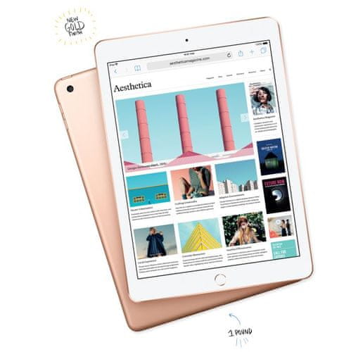 iPad 2018 Wi-Fi, 32 GB tablični računalnik, Gold