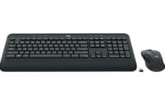 Logitech MK545 brezžični namizni komplet, Unifying