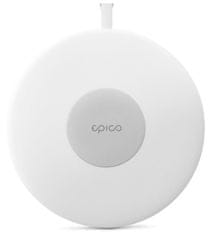 EPICO Slim Wireless Pad brezžični polnilnik, 10 W/7,5 W/5 W, bel