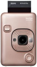 FujiFilm Instax HM1 LiPlay polaroidni fotoaparat, Blush Gold