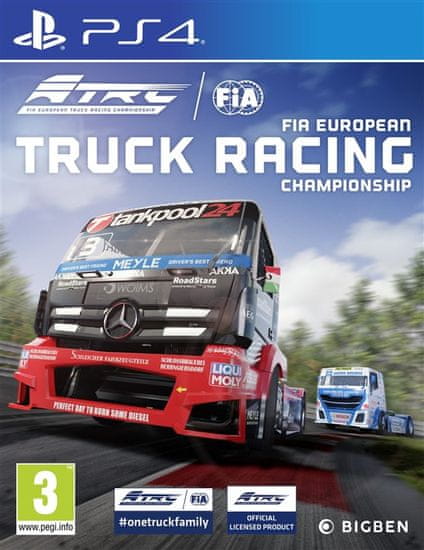 Bigben FIA European Truck Racing Championship igra (PS4)
