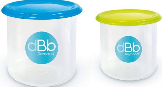 DBB Remond Komplet dveh posod za zmrzovanje, 190 in 300 ml