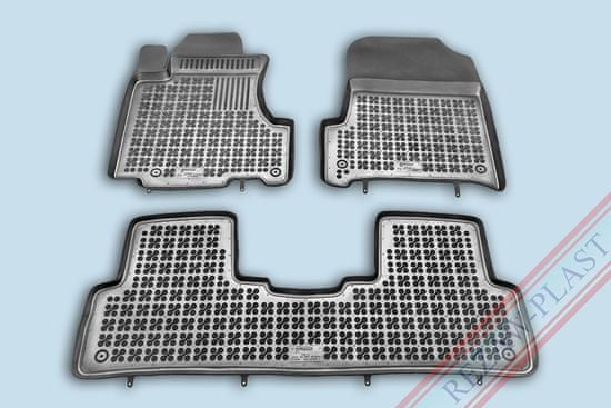 REZAW-PLAST Gumijaste preproge Honda CRV 2006- z dvignjenim robom