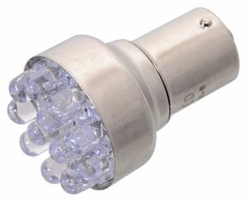 Compass  Žarnica 12LED 12V Ba15s bela
