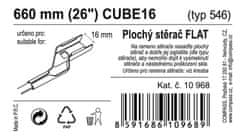 Compass  FLAT BULK brisalec (CUBE16) 26"/660mm