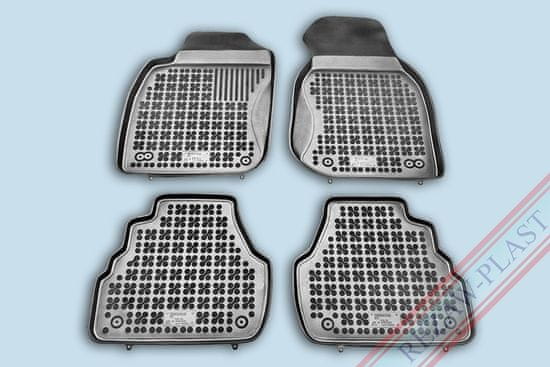 REZAW-PLAST Gumijaste preproge Audi A6 1997-2004 z dvignjenim robom
