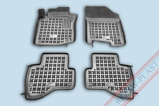 REZAW-PLAST Gumijaste preproge Citroen C1 2008- z dvignjenim robom