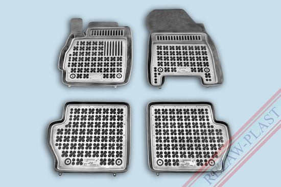 REZAW-PLAST Gumijaste preproge Mazda 2 III 2007-2014 ima. aparat z dvignjenim robom