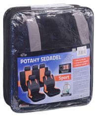 Compass  Sedežne prevleke zdaj 9ks ŠPORT siva AIRBAG