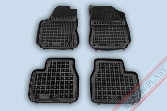 REZAW-PLAST Gumijaste preproge Citroen C4 Kaktus 2014- z dvignjenim robom