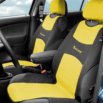 Compass  Prevleka za sedež MAJICA spredaj 2ks rumena