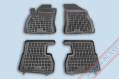 REZAW-PLAST Gumijaste preproge Fiat DOBLO II 2009- 5 mesta z dvignjenim robom