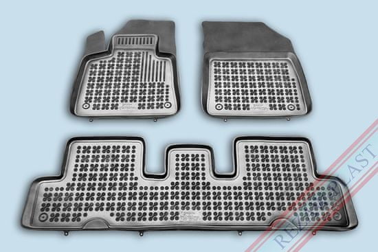 REZAW-PLAST Gumijaste preproge Citroen C4 PICASSO 7m 2013- z dvignjenim robom