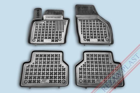 REZAW-PLAST Gumijaste preproge Audi Q3 2011- z dvignjenim robom