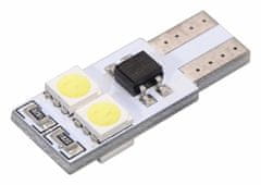 Compass  4 SMD LED žarnica 12V T10 s pripravljenim uporom CAN-BUS bele barve