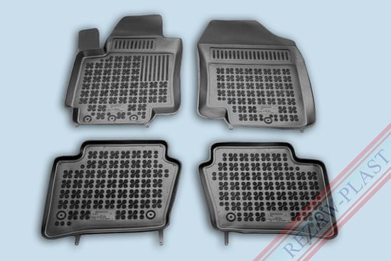 REZAW-PLAST Gumijaste preproge Hyundai i20 2008-2014 z dvignjenim robom