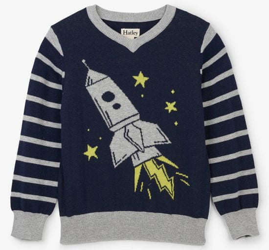 Hatley fantovski pulover z raketo