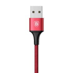 BASEUS kabel BASEUS 3v1, USB Rapid, rdeč